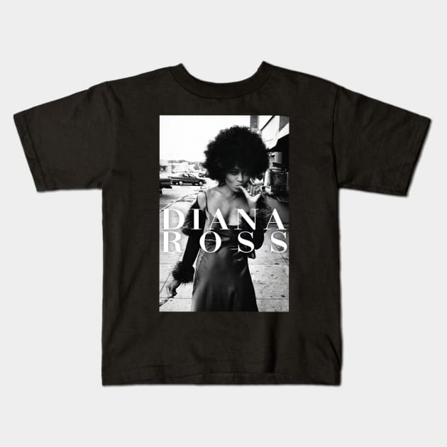 diana ross Kids T-Shirt by shout bay_city